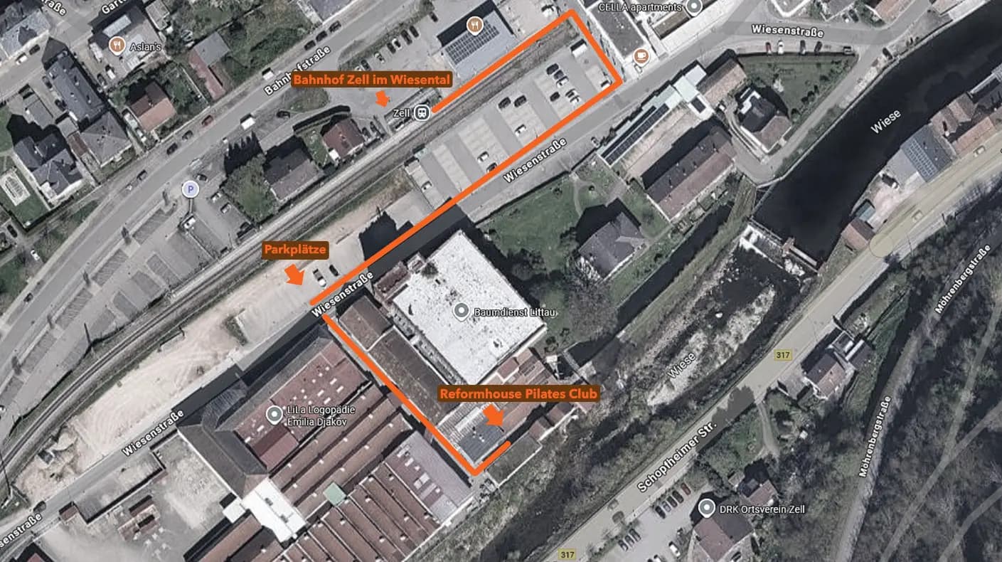 Directions to REFORMHOUSE Pilates Club